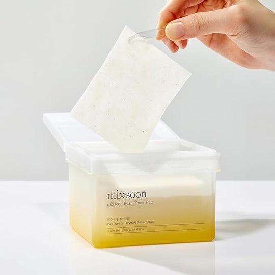 Actual product image Mixsoon Bean Toner Pad Moisturizing Elasticity Exfoliation with Bean Extracts (Cleaning cloths, 280 ml)