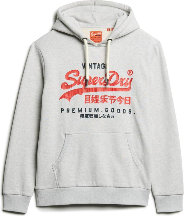 Superdry Sweatshirt Casual Bequem sitzend Duo Vintage Logo Hoodie (M)