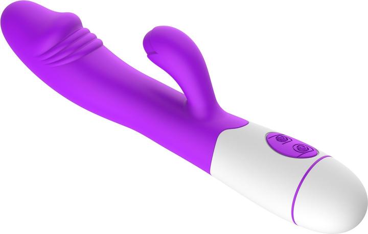 Actual product image Erolab Dodger G-Spot and Clitoral Massager Purple (ZYCD01p)