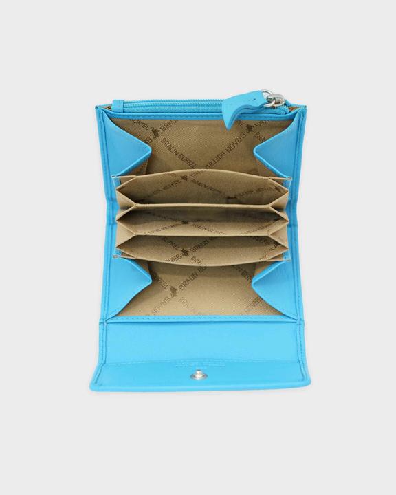 Actual product image Braun Büffel Joy wallet RFID protection leather 10.5 cm