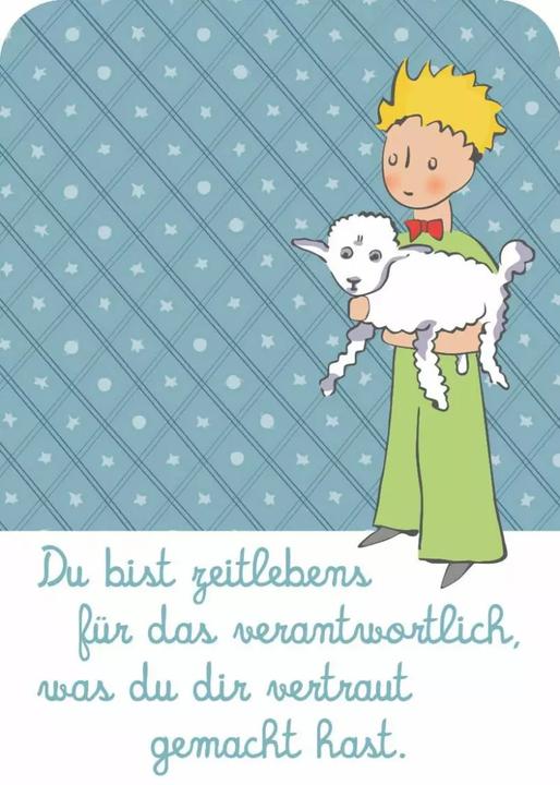 Produktbild Der Kleine Prinz. 50 Glückskärtchen für jeden Tag (Deutsch, Antoine de Saint-Exupéry, 2020)