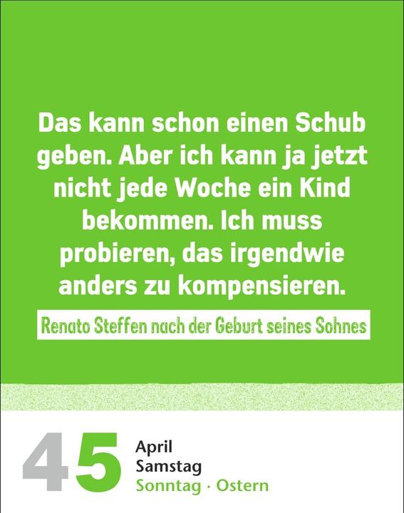 Produktbild Harenberg Lattenknaller Tagesabreisskalender 2026 - Die witzigsten Fussballersprüche (11 x 14 cm, Deutsch)