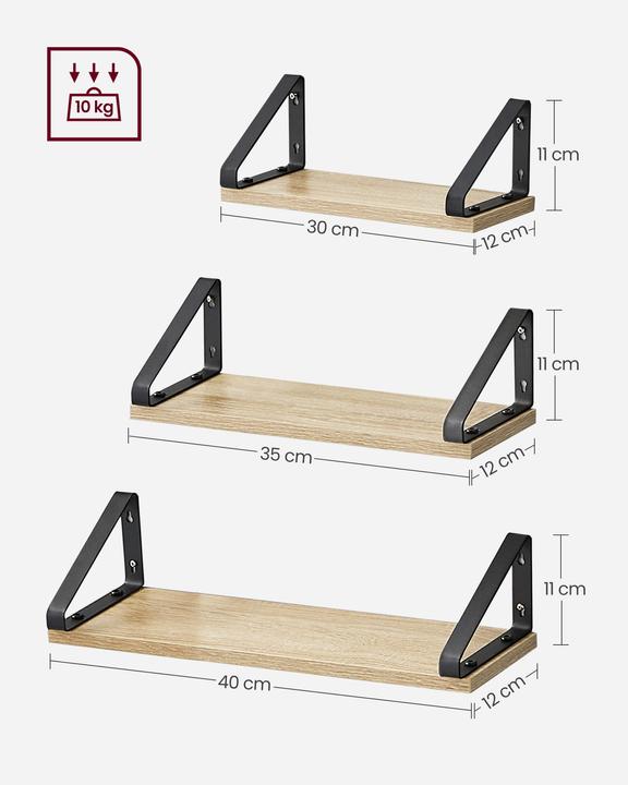 Immagine prodotto Vasagle Panama (40 x 12 x 11 cm)