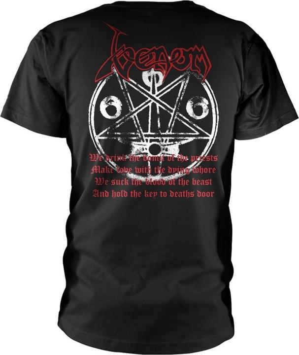 Actual product image Venom Black Metal Red Print (L)