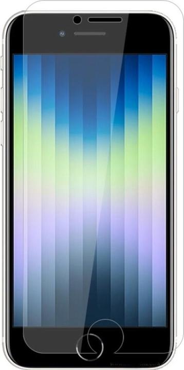 Image du produit Screenguard Apple iPhone SE 2022 Film de protection en verre blindé Case Friendly Design (1 pièce(s), Apple iPhone SE (3ème génération))