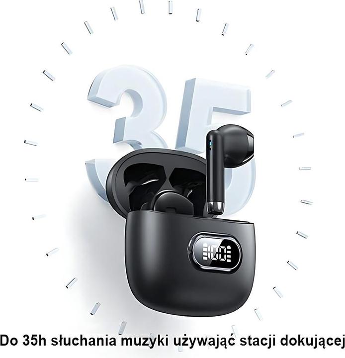 Actual product image Usams IA15 Bluetooth Headphones Digital (ANC, 5 h, Wireless)