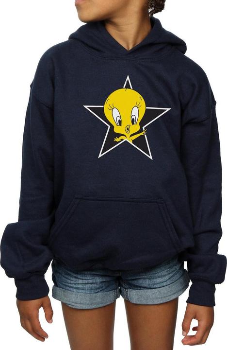 Produktbild Looney Tunes Tweety Pie Star Kapuzenpullover Mädchen (128)