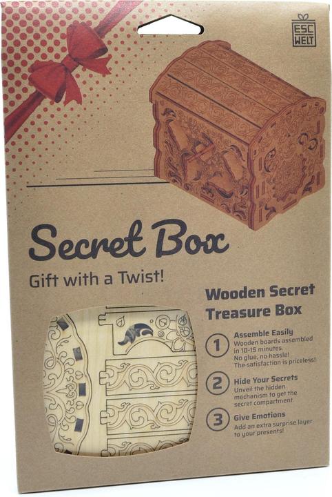 Actual product image Escape Welt Secret Box ""Treasure"" - Puzzle box kit (German)