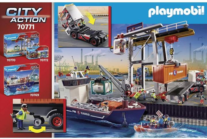 Produktbild Playmobil LKW mit Anhänger (70771, Playmobil City Action)
