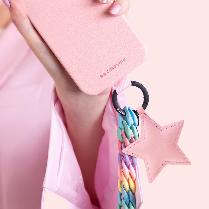 Image du produit SBS case&me Star Amelie Eco Leather charm rose (Chlorure de polyvinyle (PVC), Similicuir (PU))