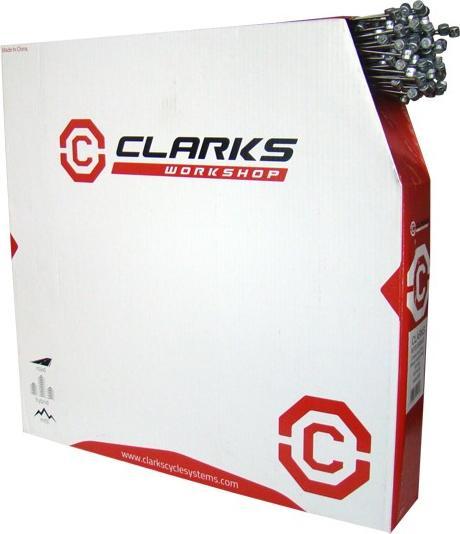 Actual product image Clarks front derailleur cable Pre -Lube MTB/Hybrid/Universal Road 2275 mm Box 100 pcs.