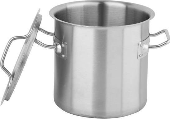 Productafbeelding Yato AUKŠTAS PUODELIS su NERŪDIJANČIO PLIENO DANGČIU, 20X20 6L (20 cm, Steelpan, Roestvrij staal)