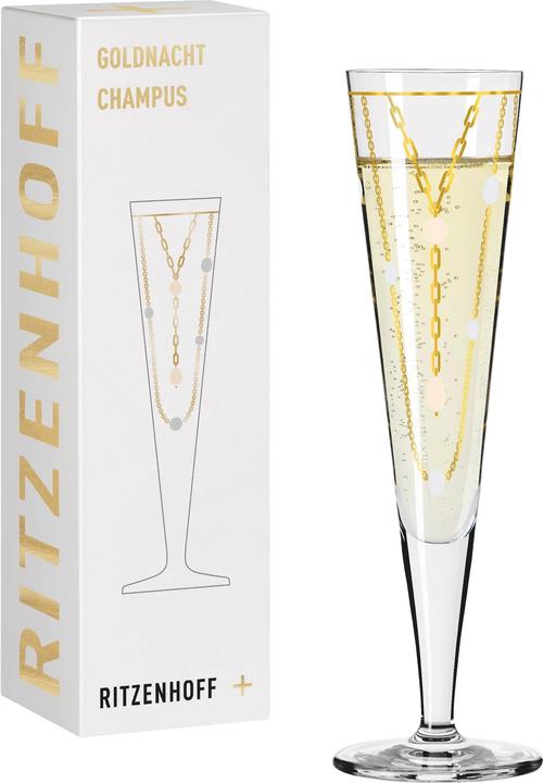 Produktbild Ritzenhoff Goldnacht (20.50 cl, 1 Gläser, Sektgläser)