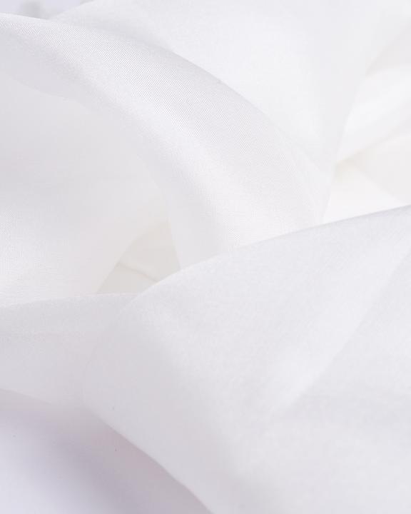 Image du produit Ideen Foulard en soie P06, 90x90 cm blanc