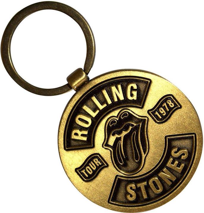 The Rolling Stones Tour 1978 Schlüsselanhänger Zweiseitig