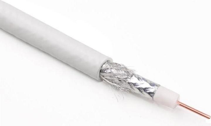 Immagine prodotto Maclean Bobina di cavo coassiale M/M 50m (Blanc) (Cavi antenna)