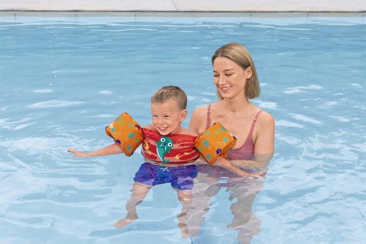 Actual product image Bestway Puddle Jumper® buoyancy aid walrus with textile cover, 2-6 years (10-25 kg)