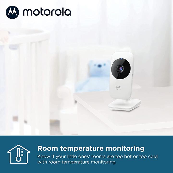 Actual product image Motorola Baby Monitor Video VM482 (Video & Audio, 300 m)