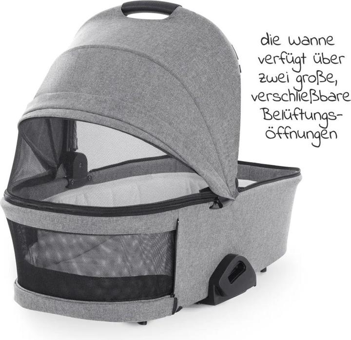 Produktbild Hauck Vision X Set Silver Melange Grey
