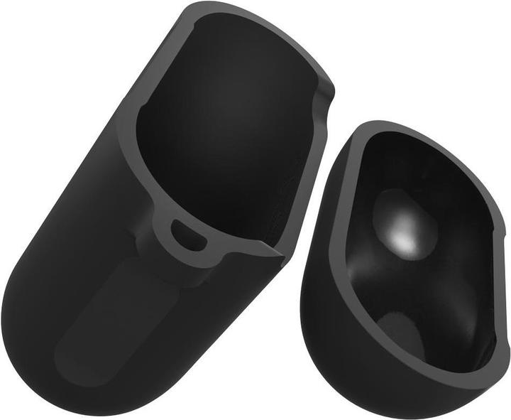 Image du produit Spigen Custodia Silicone Fit Airpods Black (Sac pour écouteurs)
