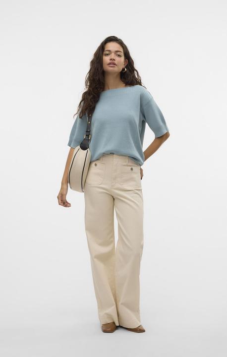 Actual product image Vero Moda VMKAYLA Hohe Taille Weiter Beinschnitt Jeans Weit geschnitten (W26/L30)