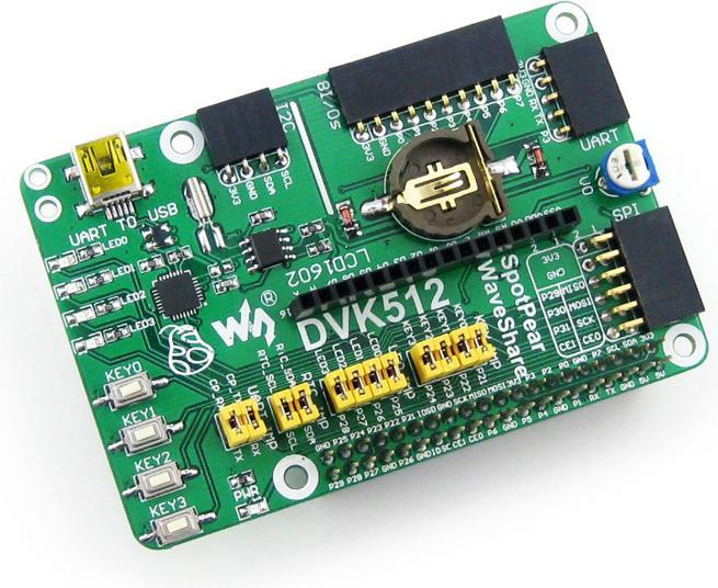 Image du produit WaveShare Carte d'extension SpotPear pour Pi B+ (Extension)
