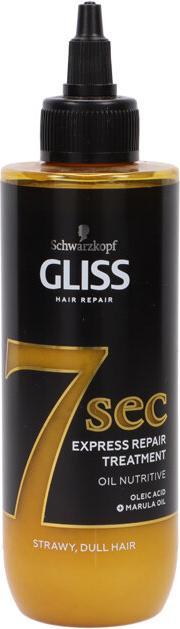 Actual product image Schwarzkopf Gliss 7 sec (200 ml)
