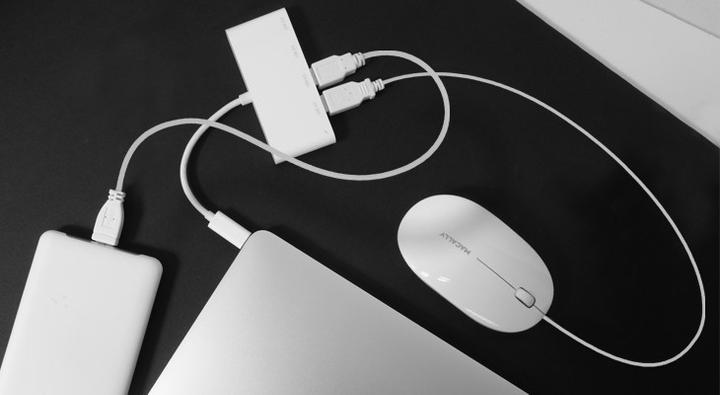 Produktbild Macally UC3HUB4C (USB-C, 5 Ports)