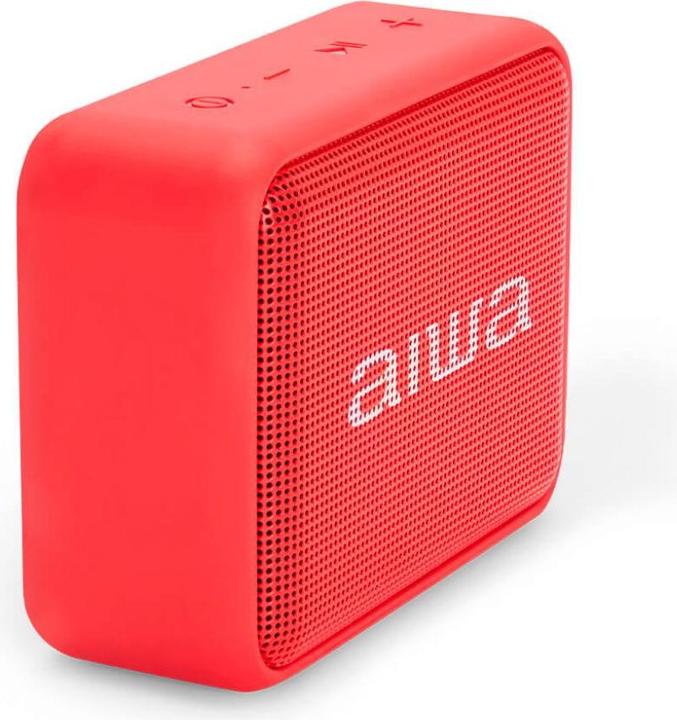 Image du produit Aiwa BS-200RD Haut-parleur portable Haut-parleur mono portable rouge 6 W (12 h, Fonctionnement sur batterie)