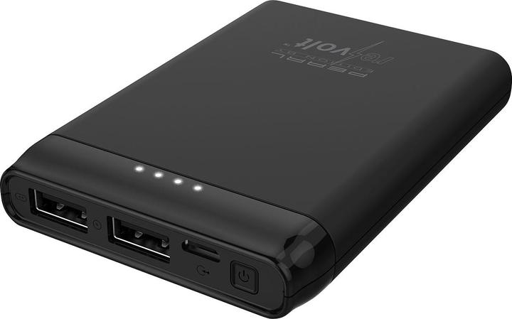 Produktbild Revolt Powerbank im Kreditkarten-Format (5000 mAh, 12 W, 18.50 Wh)