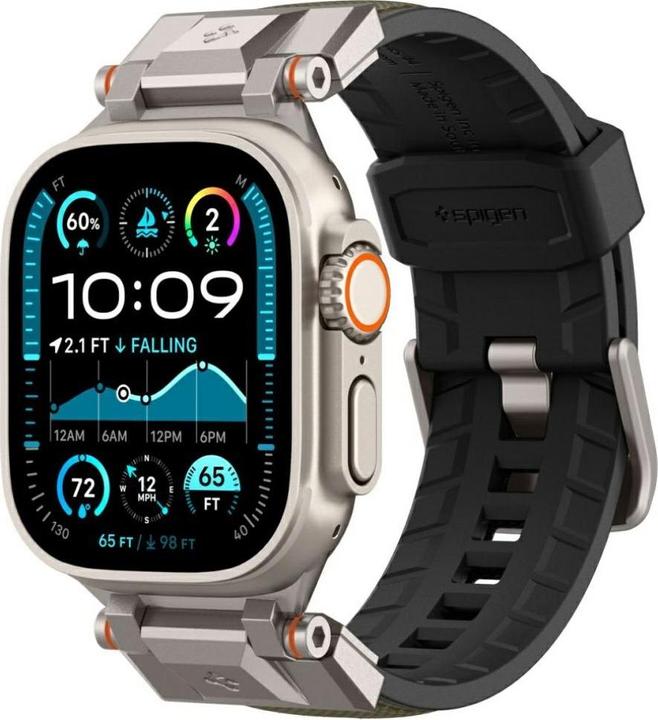 Actual product image Spigen DuraPro Armor for Apple Watch 6 / 7 / 8 / 9 / 10 / SE / Ultra 1 / 2 (44 / 45 / 46 / 49mm) Mil