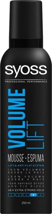 Immagine prodotto Syoss VOLUME LIFT mousse sistema antipiatto 250 ml (250 ml, Schiuma a volume)