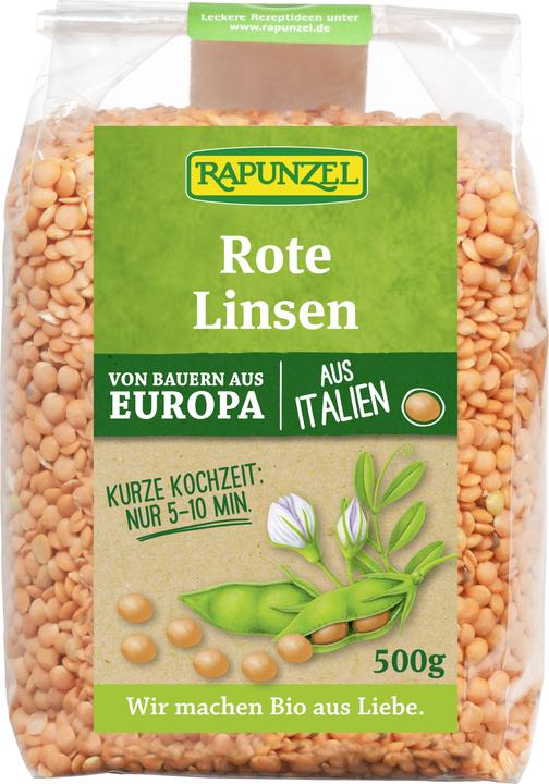 Rapunzel Lentilles rouges bio (500 g)