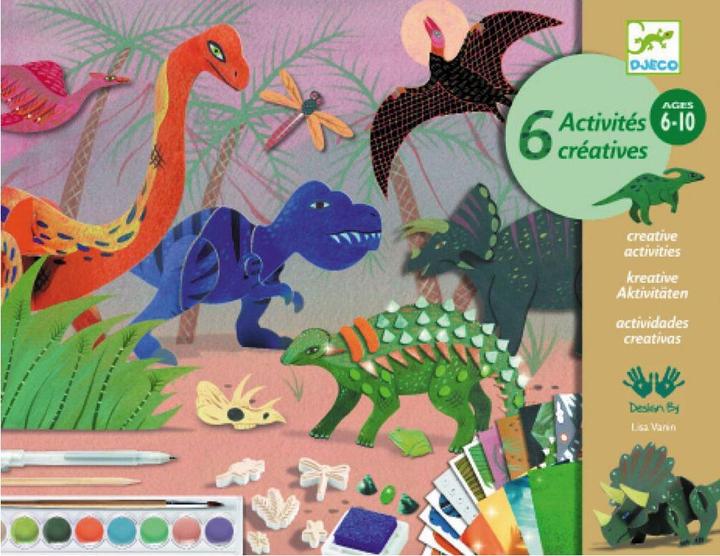 Image du produit Djeco Ensemble créatif dinosaures