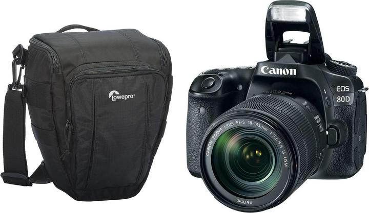 Actual product image Canon EOS 80D 18-135mm pocket bundle
