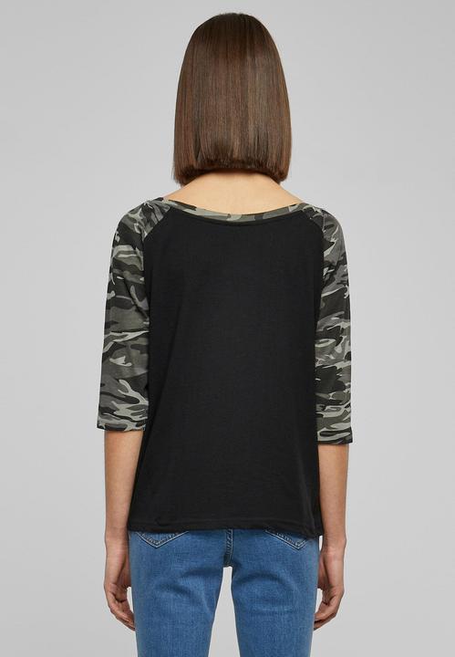 Immagine prodotto Urban Classics Tee Raglan 3/4 da donna a contrasto (XS)