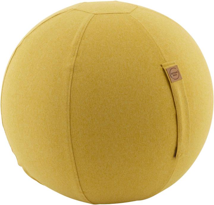 Actual product image Magma Seat ball Felt Mustard (65 cm)