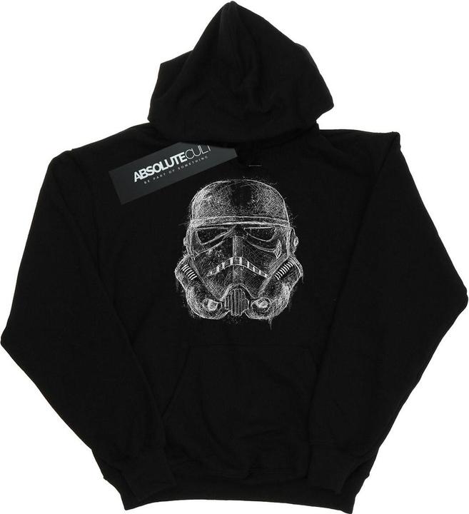 Produktbild Star Wars Stormtrooper Scribble Helmet Kapuzenpullover (S)