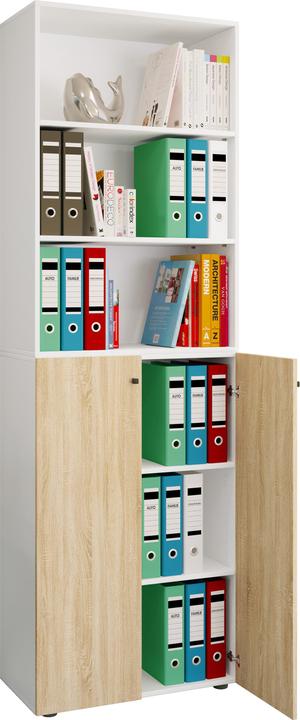 Actual product image VCM Office cabinet Filing cabinet Shelf Lona 6f (70 x 40 x 220 cm)
