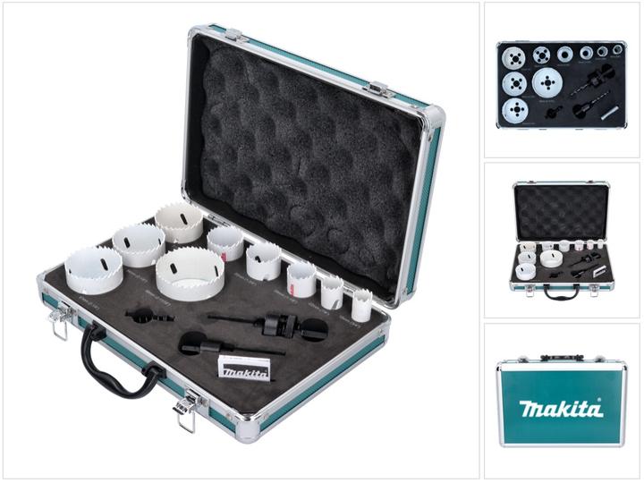 Actual product image Makita Hole saw set (68 mm, 38 mm, 57 mm, 29 mm, 22 mm, 35 mm, 54 mm, 51 mm)