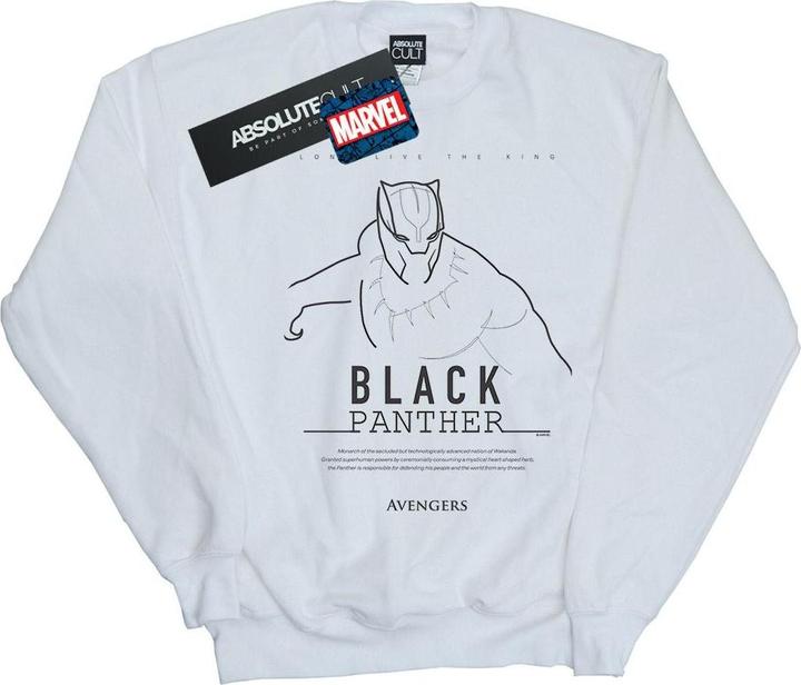 Black Panther Long Live The King Sweatshirt (XL)