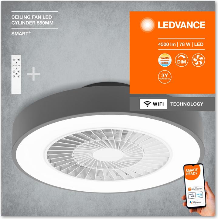 Image du produit Ledvance Ventilateur de plafond (2300 lm)