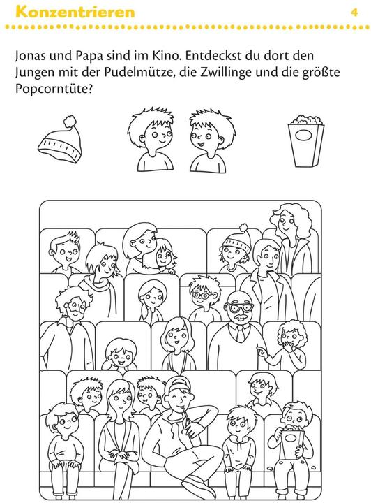 Produktbild Mein bunter Kindergarten-Block: Rätseln, malen, kombinieren (Deutsch, Carmen Eisendle, Hanna Sörensen, 2023)