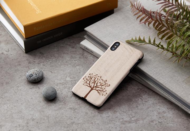 Actual product image Man&Wood SmartPhone case iPhone X/XS apple tree black (Apple iPhone XS, Apple iPhone X)