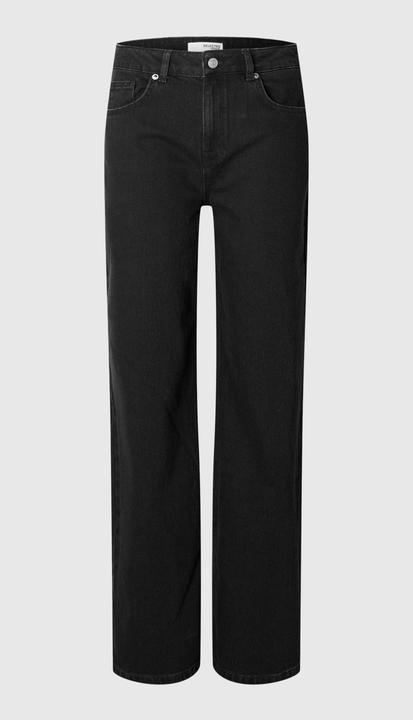 Produktbild Selected Femme Schwarze Wide Fit Jeans (25)