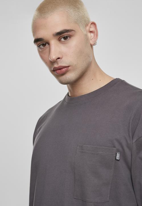 Immagine prodotto Urban Classics Neon Logo Boxy Pocket LS (S)