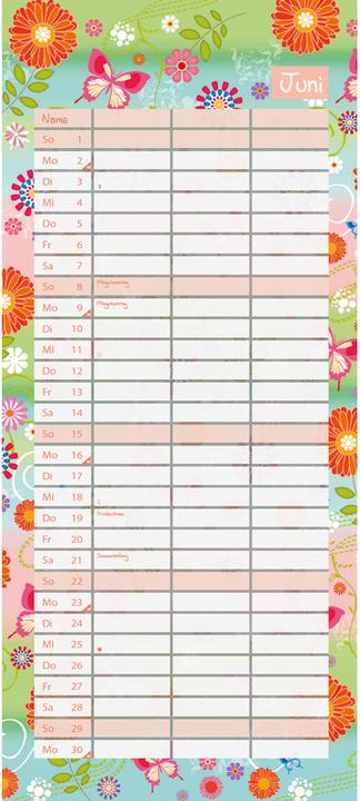 Produktbild Tapetenwechsel 2025 - Kalender für zwei - Notizkalender - Partner-Planer - Format 22 x 49,5 cm (22 x 49 cm, Deutsch)