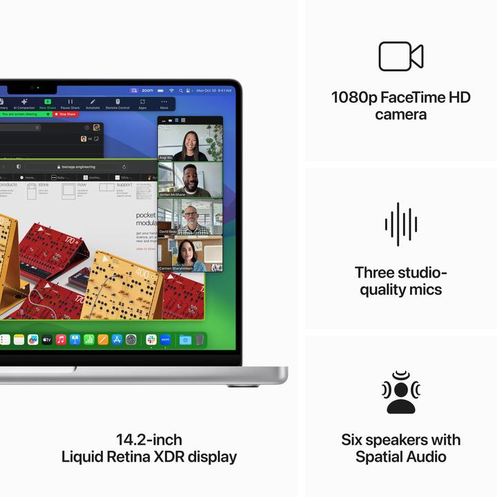 Image du produit Apple MacBook Pro - Late 2023 (14", M3 Pro, 18 Go, 1000 Go, DE)