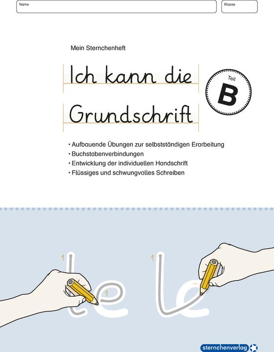 Produktbild Ich kann die Grundschrift Teil A und Teil B (Deutsch, Katrin Langhans, 2022)