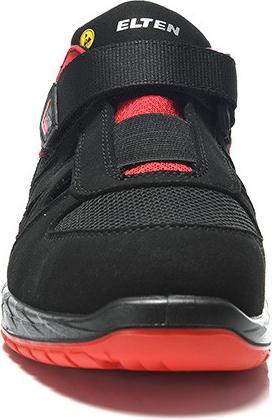 Actual product image Elten Batai Lonny W red Easy S1P ESD, juodi/raudoni 48 (S1P, 48)